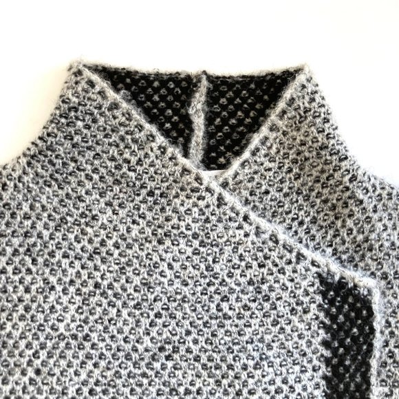 Maryline Italian Wool-Blend Open Front Cardigan - Picture 4 of 11